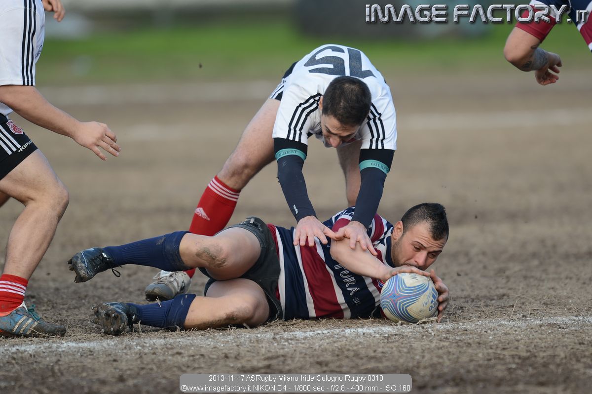 2013-11-17 ASRugby Milano-Iride Cologno Rugby 0310
